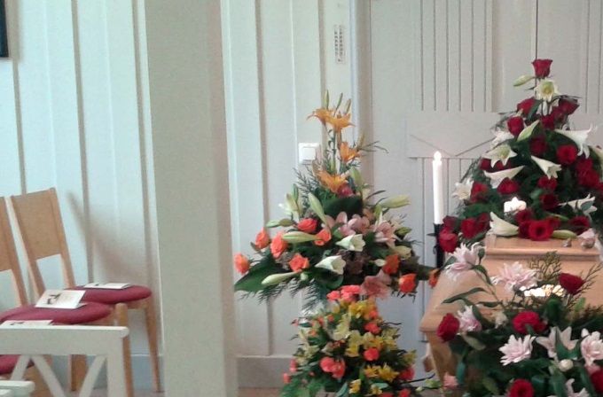 Borgerlig begravning i Djurhults kapell
