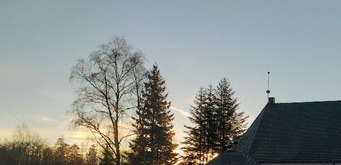 Djurhults kyrkogård - en fridfull plats i skogskanten.